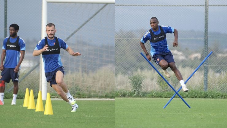 HATAYSPOR KEÇİÖRENGÜCÜ MAÇI HAZIRLIKLARINI SÜRDÜRDÜ