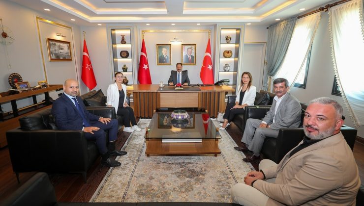 VALİ MASATLI MUHASEBECİLER ODASI HEYETİNİ KABUL ETTİ