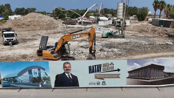 HBB’DEN İSKENDERUN’A OLİMPİK HAVUZ VE KAPALI SPOR SALONU