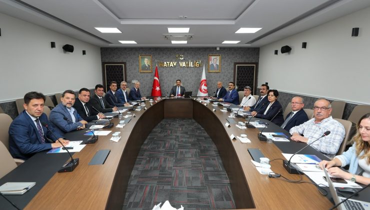 HATAY İL İSTİHDAM KURULU TOPLANDI