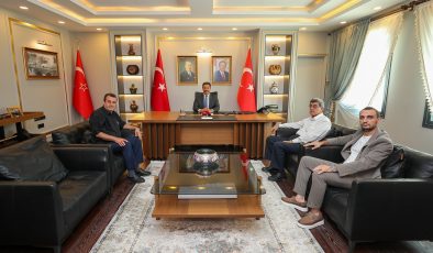 VALİ MASATLI ŞEHİT AİLESİNİ KABUL ETTİ