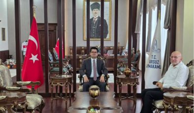 MISTKOĞLU’NDAN KAYMAKAM EROĞLU’NA TEBRİK ZİYARETİ