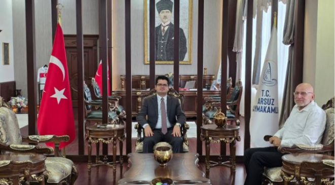 MISTKOĞLU’NDAN KAYMAKAM EROĞLU’NA TEBRİK ZİYARETİ