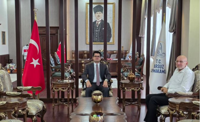 MISTKOĞLU’NDAN KAYMAKAM EROĞLU’NA TEBRİK ZİYARETİ
