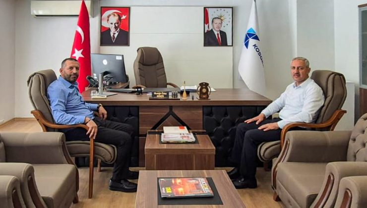 REKTÖR EREN’DEN KOSGEB İL MÜDÜRLÜĞÜ’NE ZİYARET