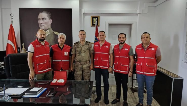 KIZILAY’DAN KOMUTA KADEMESİNE ZİYARET
