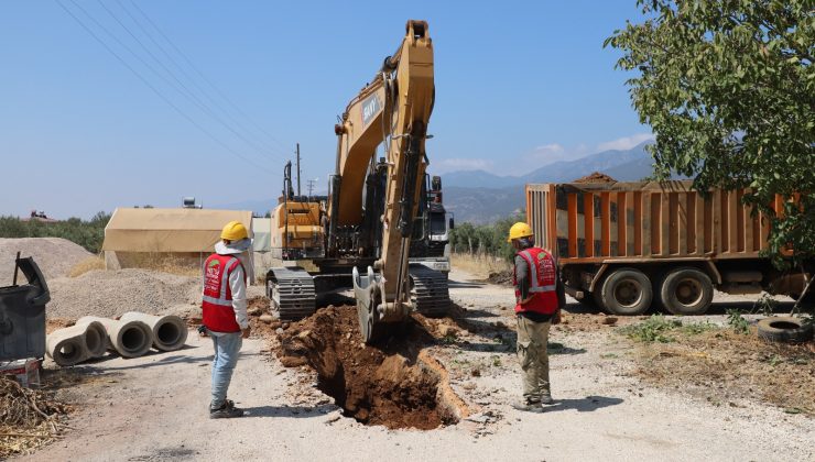 HASSA AKTEPE’DE DEV ATIK SU ŞEBEKE PROJESİ BAŞLADI