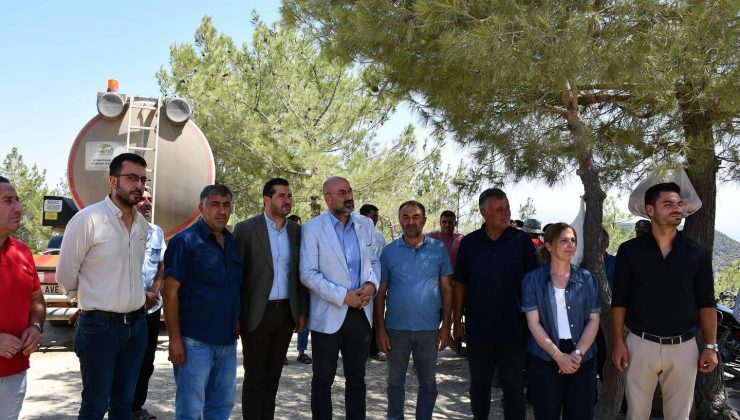 CHP HEYETİ HATAY’DA YANGIN BÖLGESİNİ ZİYARET ETTİ 