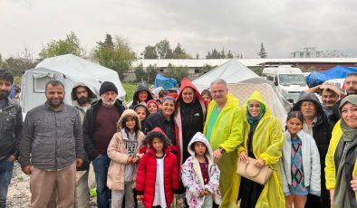 DEPREM BÖLGESİNDE ENGELLİ VATANDAŞLARA DESTEK İÇİN TEŞEKKÜR