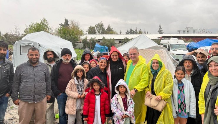 DEPREM BÖLGESİNDE ENGELLİ VATANDAŞLARA DESTEK İÇİN TEŞEKKÜR