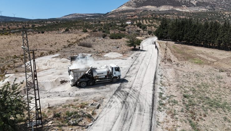 HBB YOL YAPIM ÇALIŞMALARINI SÜRDÜRÜYOR