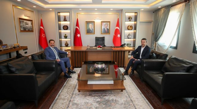 BAŞSAVCI KARAHAN’DAN VALİ MASATLI’YA ZİYARET