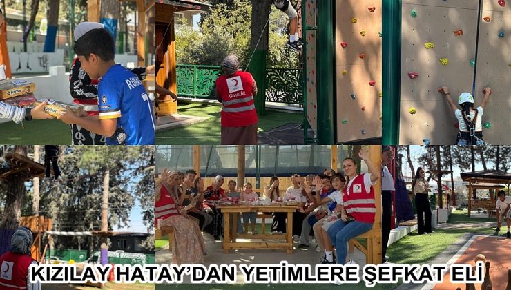 KIZILAY HATAY’DAN YETİMLERE ŞEFKAT ELİ