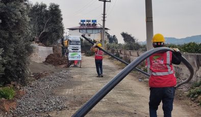 SAMANDAĞ’DA 103 BİN 653 M İÇME SUYU HATTI YAPILDI