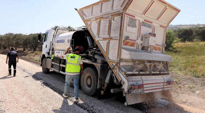 HBB’DEN AÇIKDERE’YE 4 KM SATHİ KAPLAMA