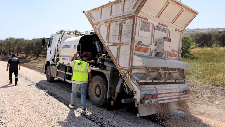 HBB’DEN AÇIKDERE’YE 4 KM SATHİ KAPLAMA
