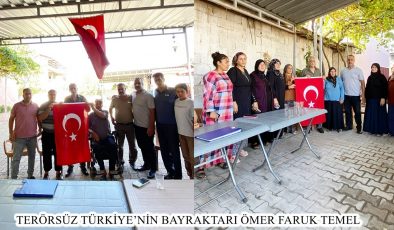 TERÖRSÜZ TÜRKİYE’NİN BAYRAKTARI ÖMER FARUK TEMEL