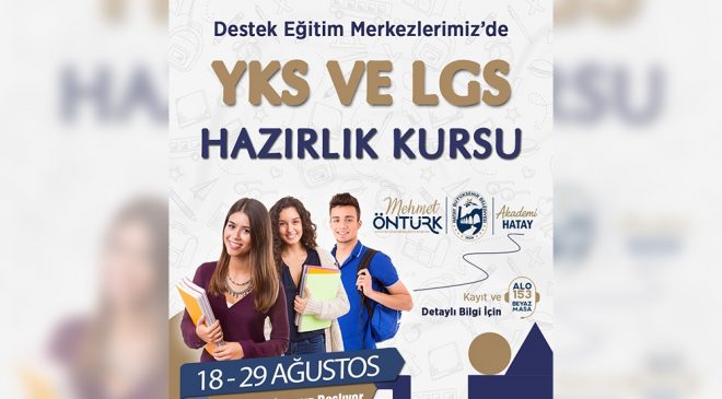 HBB’NİN ÜCRETSİZ YKS VE LGS KURSLARI İÇİN KAYITLAR BAŞLADI