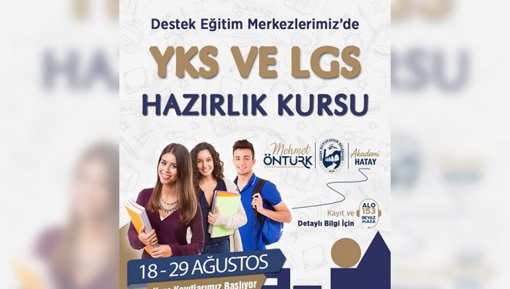 HBB’NİN ÜCRETSİZ YKS VE LGS KURSLARI İÇİN KAYITLAR BAŞLADI