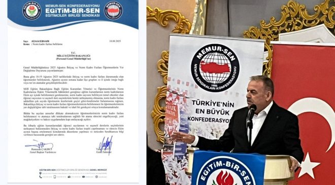 BAYRAKDAR: “ÖĞRETMEN ATAMALARI ACELEYE GETİRİLMEMELİ”