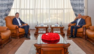BAŞSAVCI KARAHAN’DAN REKTÖR EREN’E İADE-İ ZİYARET