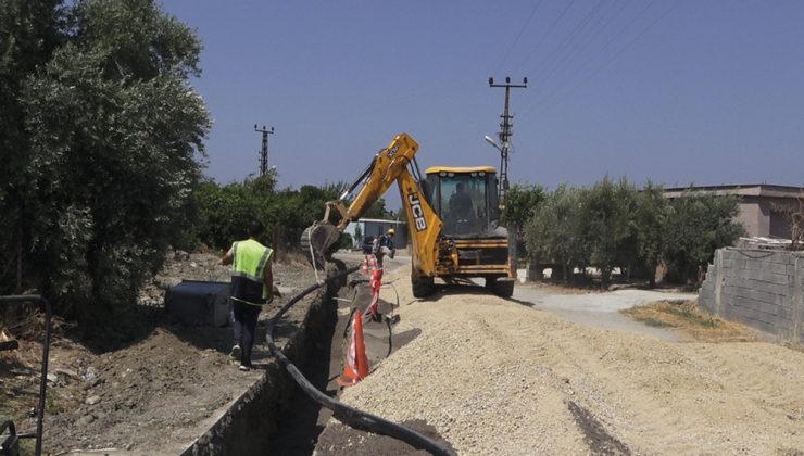 ARSUZ’DA DEV PROJENİN 110 KM’Sİ TAMAMLANDI