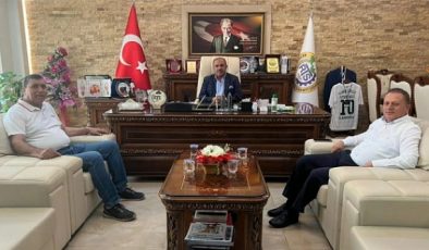 HASİAD BAŞKANI HOROZ’DAN REYHANLI TSO’YA ZİYARET 