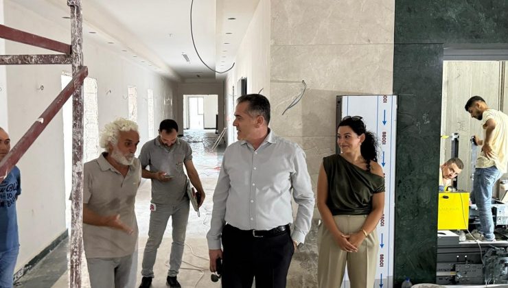HATAY VALİLİĞİ HİZMET KAMPÜSÜ YÜKSELİYOR
