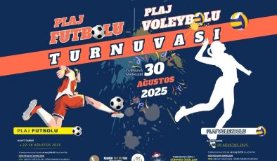 HBB’DEN PLAJ FUTBOLU VE PLAJ VOLEYBOLU TURNUVASI