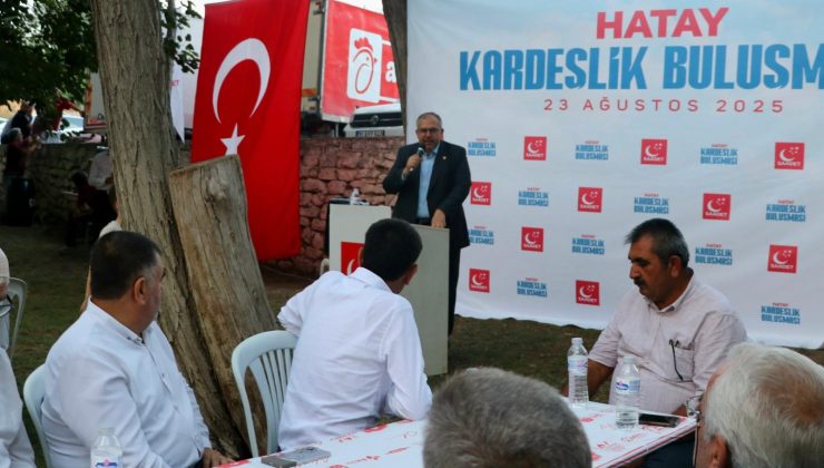 HATAY’DA “KARDEŞLİK BULUŞMASI” PİKNİĞİ: MİLLİ GÖRÜŞ TEŞKİLATLARINDAN COŞKULU KATILIM