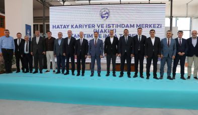 ÖNTÜRK: HATAY’I İŞE KAVUŞTURUYORUZ