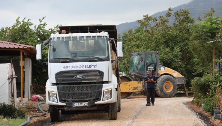 SAMANDAĞ MAĞARACIK YOL ÇALIŞMASI