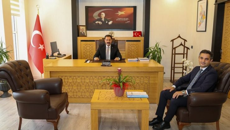 VALİ MASATLI’DAN KAYMAKAM MURAT’A ZİYARET
