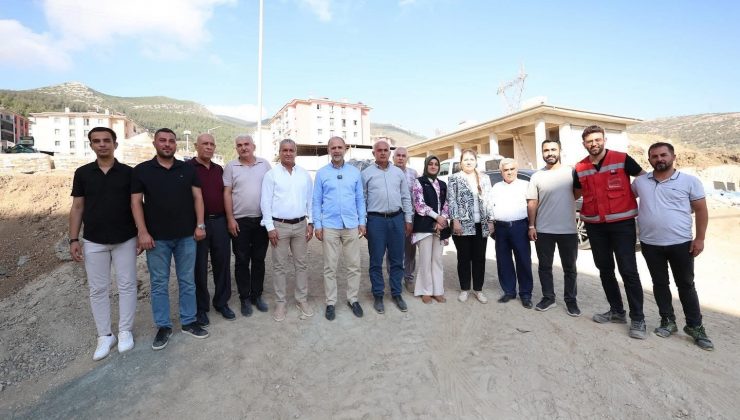 BELEN’DE AFET KONUTLARININ TESLİMİ KASIN AYINDA TAMAMLANACAK   