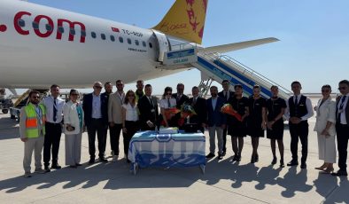 PEGASUS HATAY UÇUŞLARINA YENİDEN BAŞLADI   