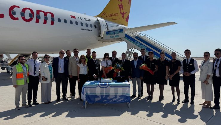 PEGASUS HATAY UÇUŞLARINA YENİDEN BAŞLADI   