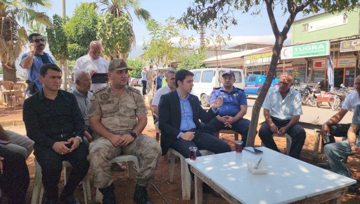 SON BİR AYDA YAŞANAN 30 KAZA ÜZERİNE HASSA’DA ‘BİR KASK BİR CAN’ UYGULAMASI BAŞLATILDI 