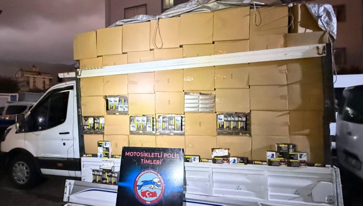 HATAY’DA 2 MİLYON 900 BİN ADET GÜMRÜK KAÇAĞI MAKARON ELE GEÇİRİLDİ   