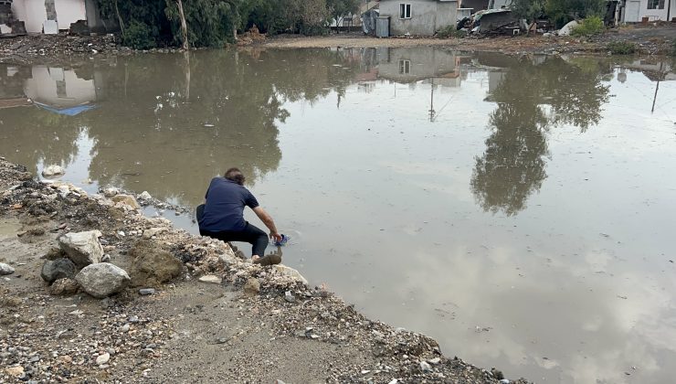SON 65 YILIN EN KURAK DÖNEMİNİN YAŞANDIĞI HATAY’DA SAĞANAK YAĞIŞ YOLLARI GÖLE ÇEVİRDİ  