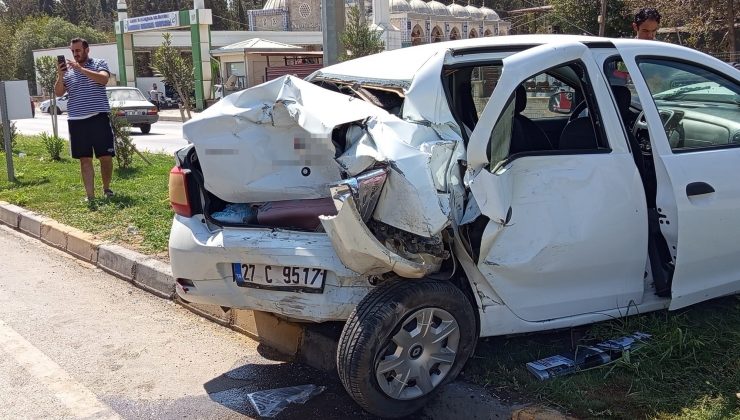 KIRIKHAN’DA ZİNCİRLEME TRAFİK KAZASI: 6 YARALI 