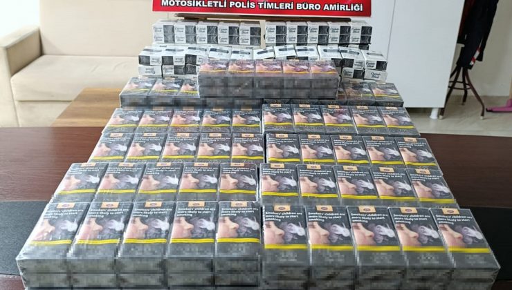 HATAY’DA KAÇAK SİGARA OPERASYONU   