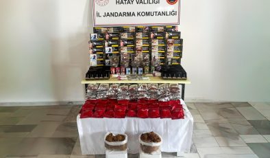 SAMANDAĞ’DA KAÇAK TÜTÜN OPERASYONU   