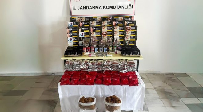 SAMANDAĞ’DA KAÇAK TÜTÜN OPERASYONU   