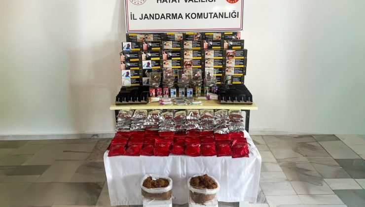 SAMANDAĞ’DA KAÇAK TÜTÜN OPERASYONU   