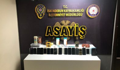 İSKENDERUN’DA HIRSIZLIK YAPAN 2 KİŞİ YAKALANDI   
