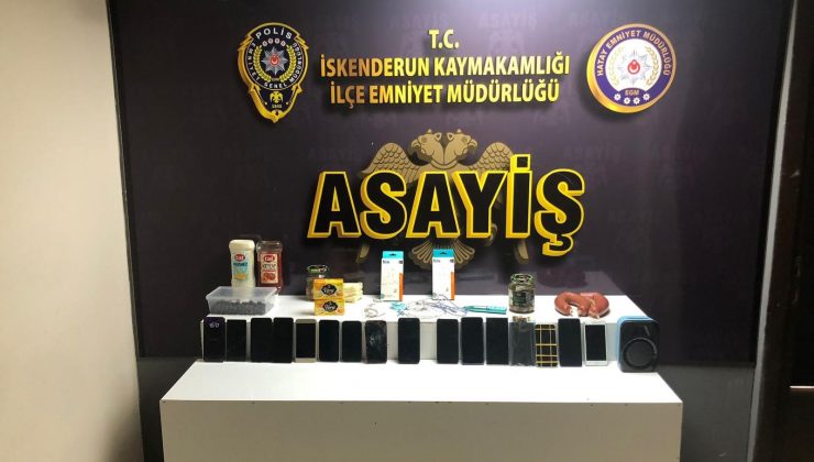 İSKENDERUN’DA HIRSIZLIK YAPAN 2 KİŞİ YAKALANDI   