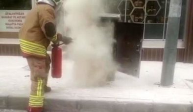 HATAY’DA TRAFO YANGINI İTFAİYE EKİPLERİNCE SÖNDÜRÜLDÜ 