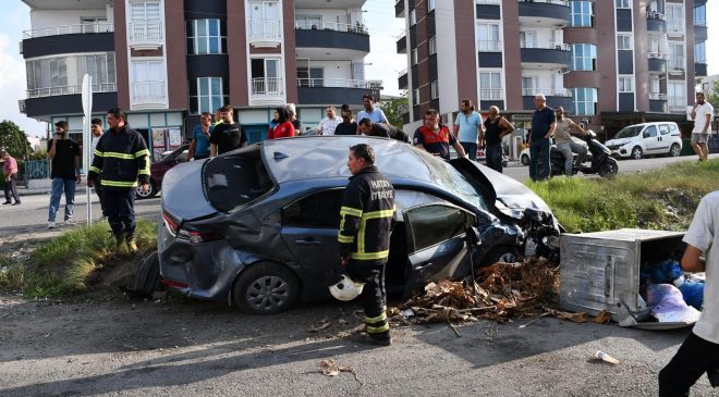 HATAY’DA TRAFİK KAZASI: 3 YARALI   