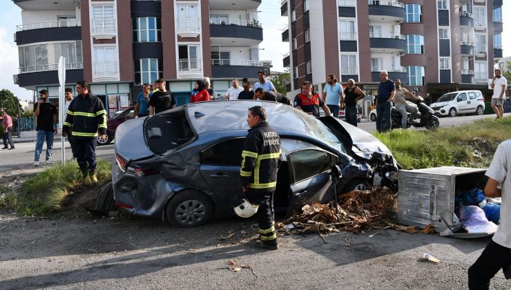 HATAY’DA TRAFİK KAZASI: 3 YARALI   