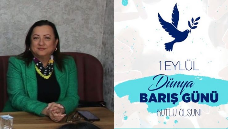 KARASU: “BARIŞ, İNSANLIĞIN ORTAK VİCDANIDIR”